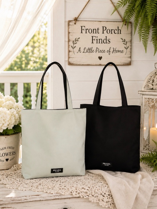 Prada Handbags - Prada Beauty Tote and Pouch Set
